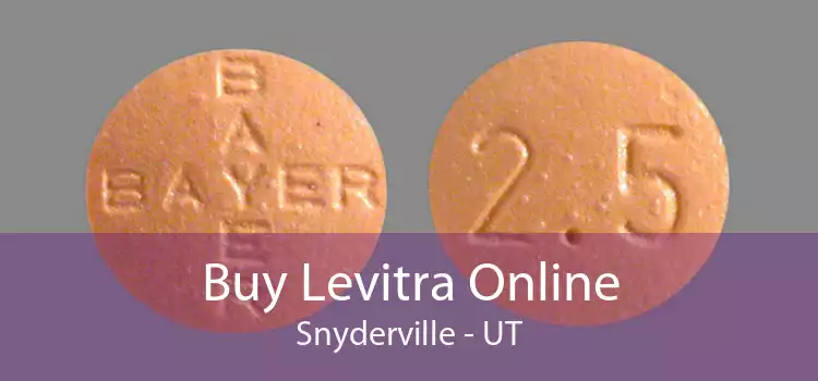 Buy Levitra Online Snyderville - UT