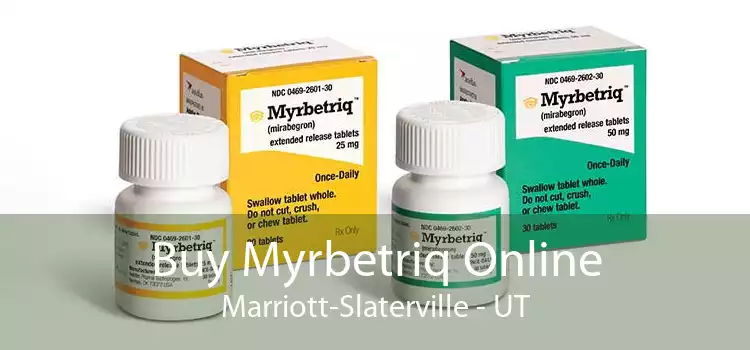 Buy Myrbetriq Online Marriott-Slaterville - UT